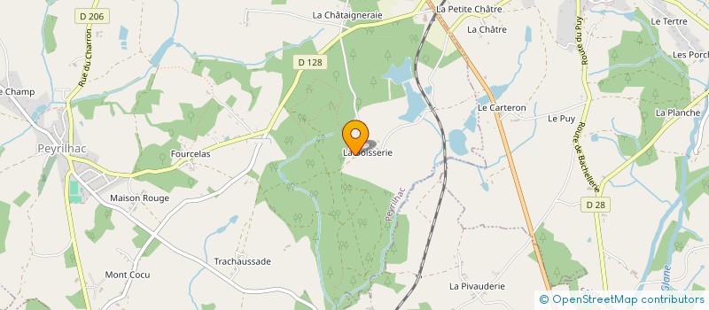 localisation de l'entreprise L'ANNEXE DES PORTES  PEYRILHAC