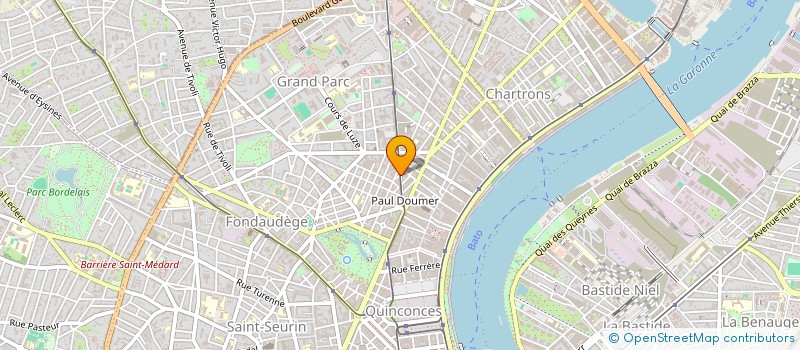 localisation de l'entreprise L'ANNEXE DU BASSIN à BORDEAUX
