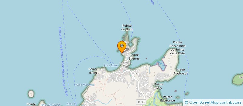localisation de l'entreprise L'ANNEXE DU MARIN à TROIS ILETS
