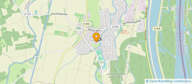 localisation de l'entreprise L'ANNEXE DU MOULIN  GERSTHEIM