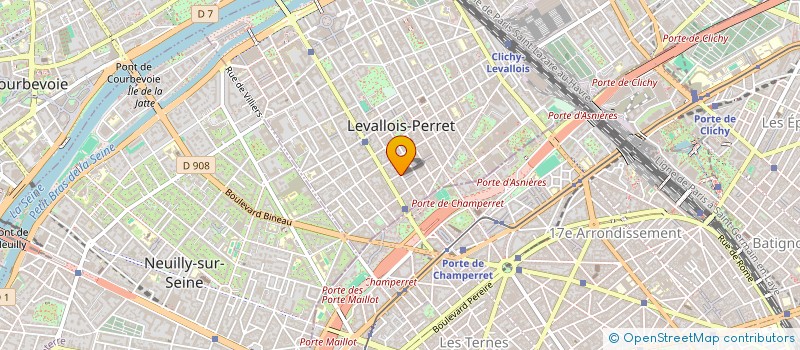 localisation de l'entreprise L'ANNEXE LEVALLOIS à LEVALLOIS-PERRET