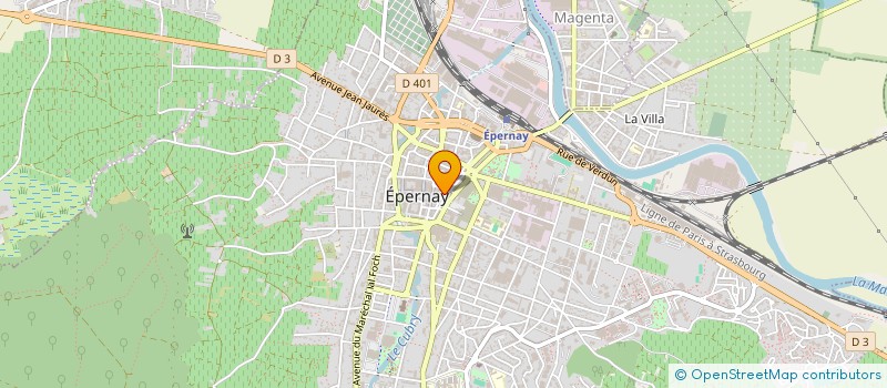 localisation de l'entreprise L'ANNEXE REMOISE  EPERNAY