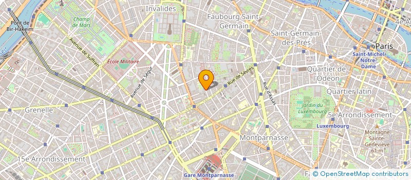 localisation de l'entreprise L'ANNEXE44  PARIS