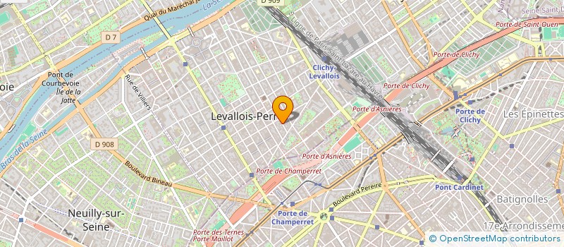 localisation de l'entreprise L ANNUAIRE TELEPHONIQUE à LEVALLOIS-PERRET