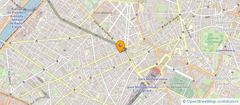 localisation de l'entreprise L'ANNUAIRE UNIVERSEL DU TELEPHONE à PARIS 15