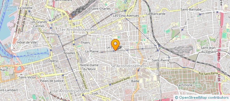 localisation de l'entreprise L'ANSE DE L'OURSE à MARSEILLE 2