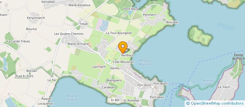 localisation de l'entreprise L ANSE DU MOULIN  BADEN