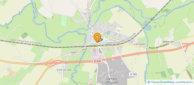 localisation de l'entreprise L'ANSOLINA à ECOUCHE-LES-VALLEES