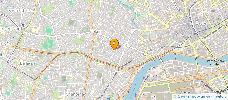 localisation de l'entreprise L'ANTENNE à NANTES