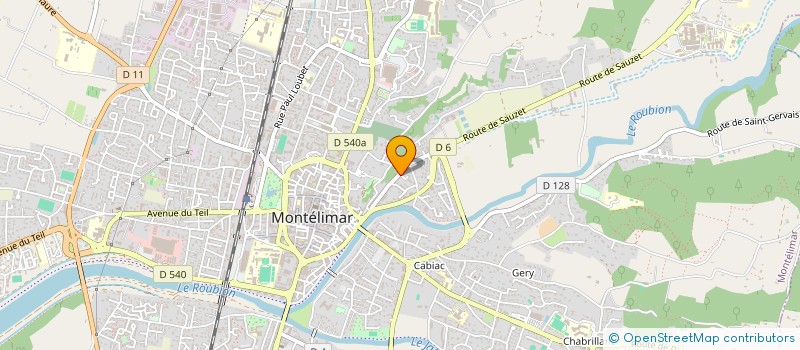 localisation de l'entreprise L'ANTENNE DROMOISE à MONTELIMAR