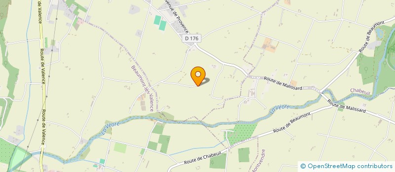 localisation de l'entreprise L'ANTI CORROSION à CHABEUIL