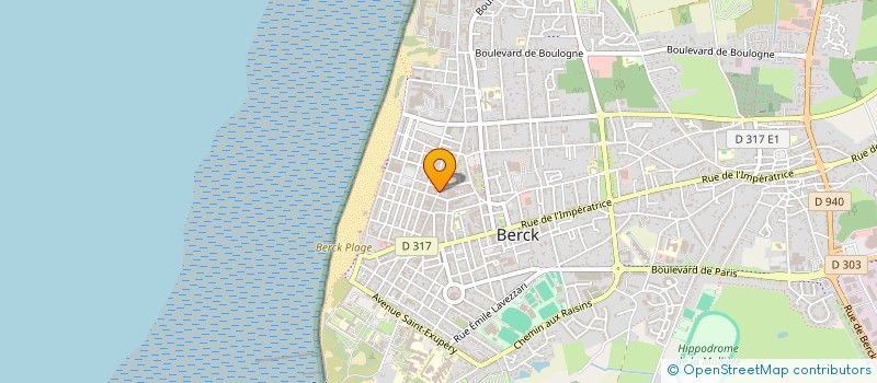 localisation de l'entreprise L'ANTIDOTE à BERCK