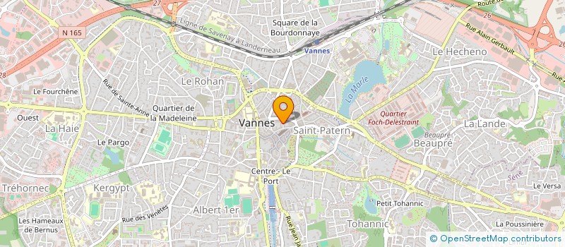 localisation de l'entreprise L'ANTIDOTE à VANNES
