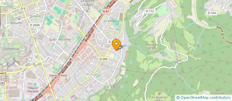 localisation de l'entreprise L'ANTIJETTE à GRENOBLE