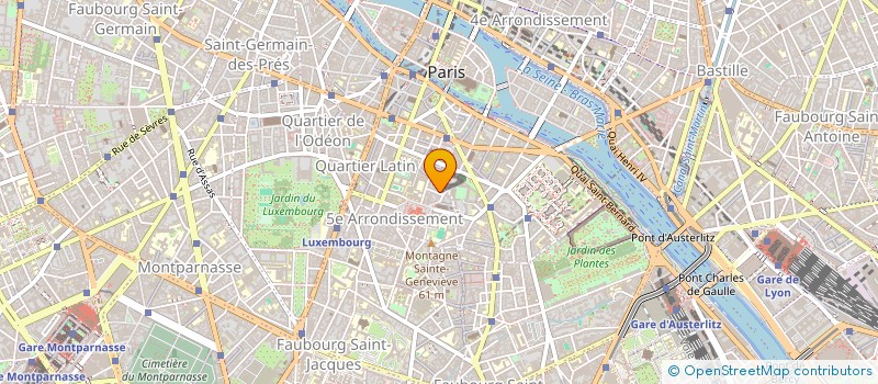 localisation de l'entreprise L' ANTILLAISE DE CONSEIL à PARIS