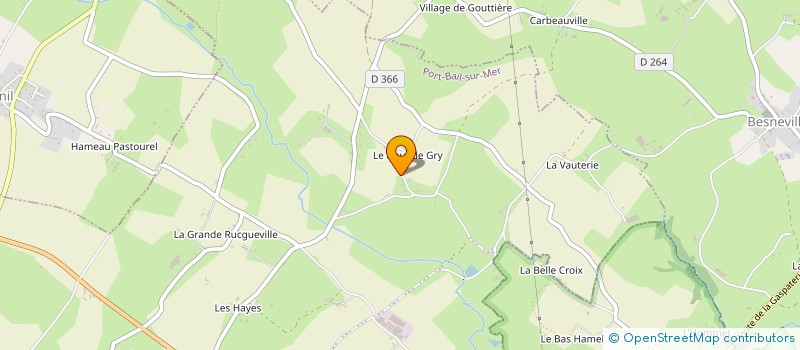 localisation de l'entreprise L'ANTILOPE  PORT-BAIL-SUR-MER