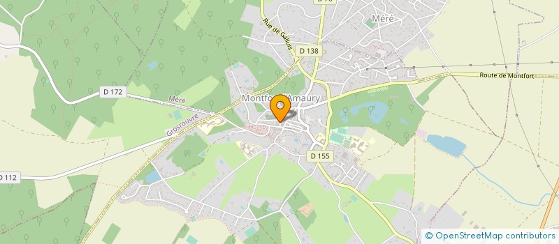 localisation de l'entreprise L'ANTISECHE  MONTFORT-L AMAURY