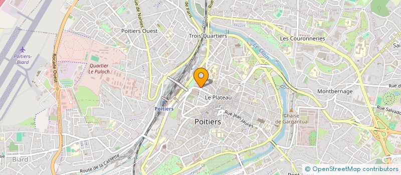 localisation de l'entreprise L'ANTRE 2 REVES  POITIERS