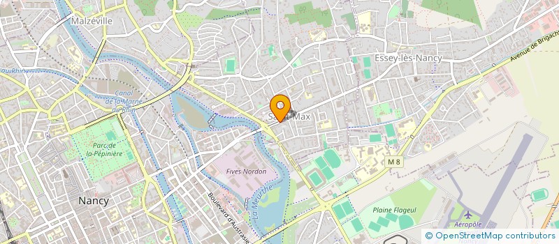 localisation de l'entreprise L'ANTRE  SAINT-MAX