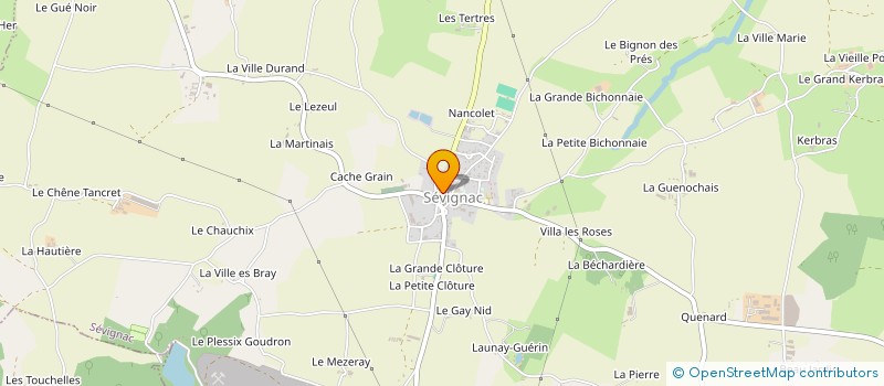 localisation de l'entreprise L'ANTRE-AMIS  SEVIGNAC