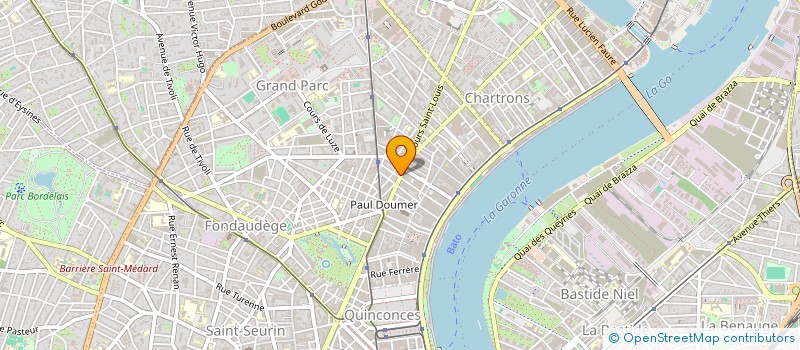 localisation de l'entreprise L'ANTRE D'EUX  BORDEAUX