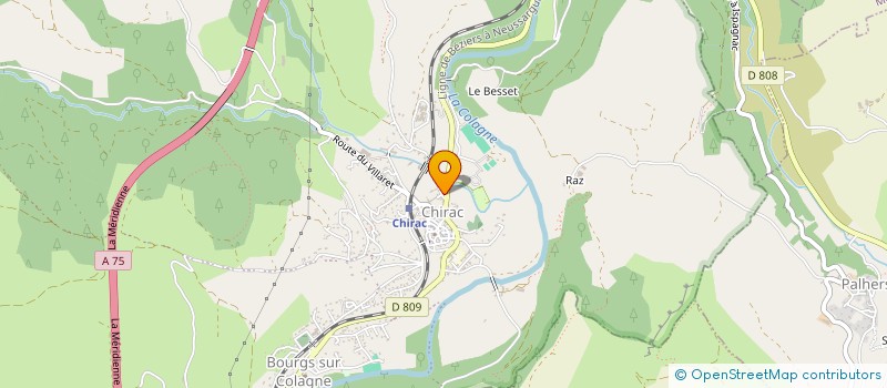 localisation de l'entreprise L'ANTRE D'EUX  BOURGS SUR COLAGNE