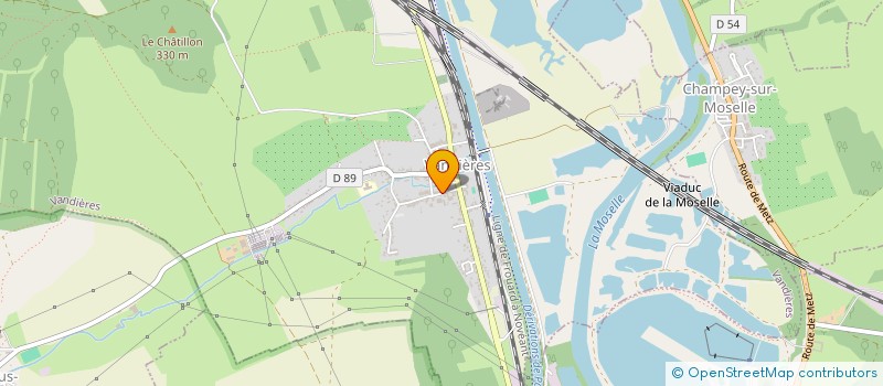 localisation de l'entreprise L'ANTRE DE JACK  VANDIERES