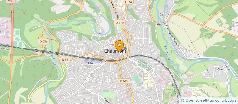localisation de l'entreprise L'ANTRE DE LA FOLIE  CHAUMONT