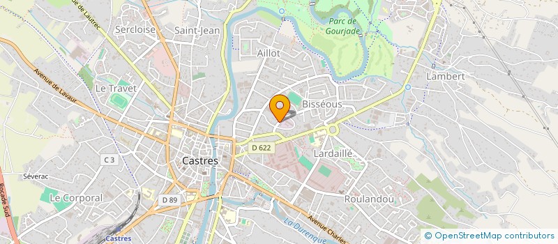 localisation de l'entreprise L'ANTRE DE LA VAPE  CASTRES