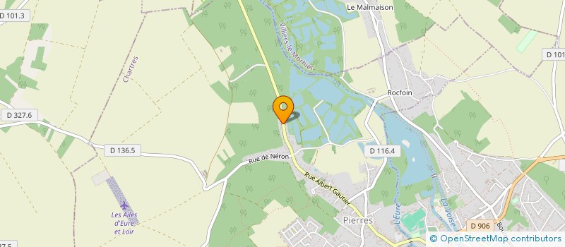 localisation de l'entreprise L ANTRE DE MELPOMENE THEATRE A PIERRES à PIERRES