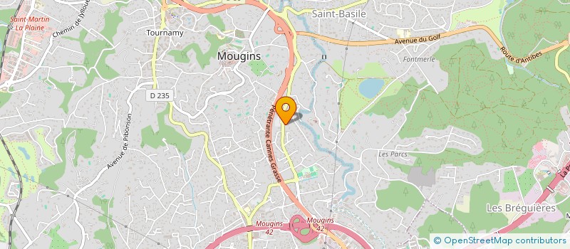 localisation de l'entreprise L'ANTRE DE MINOTAURE à MOUGINS
