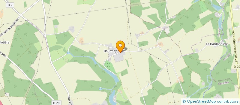 localisation de l'entreprise L'ANTRE DES ARTISTES à ROUZIERS-DE-TOURAINE