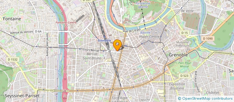 localisation de l'entreprise L'ANTRE DES HEROS à GRENOBLE