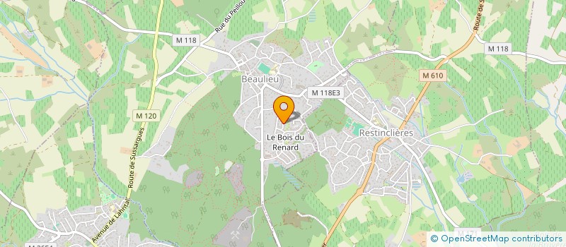 localisation de l'entreprise L'ANTRE DES JOUEURS à BEAULIEU