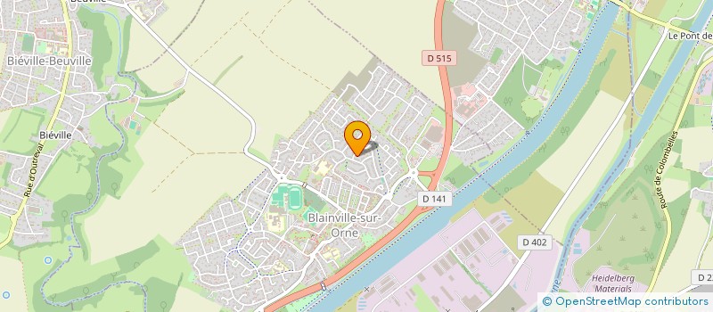 localisation de l'entreprise L'ANTRE DU DRAGON  BLAINVILLE-SUR-ORNE