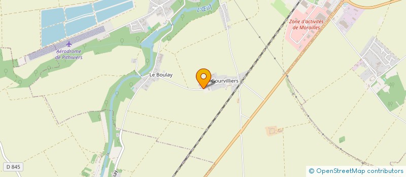 localisation de l'entreprise L'ANTRE-LOUP à PITHIVIERS-LE-VIEIL
