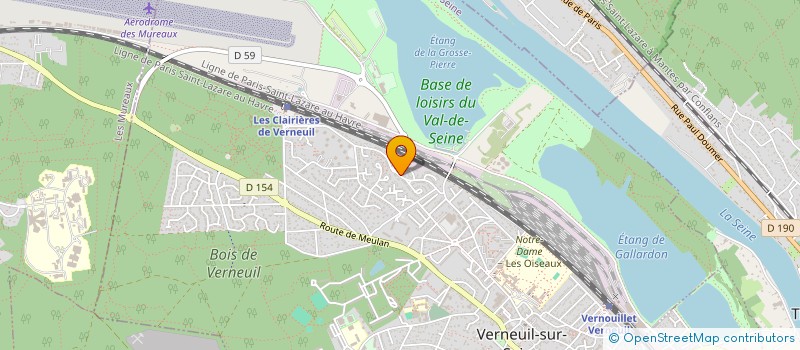 localisation de l'entreprise L'ANTRE NOUS  VERNEUIL-SUR-SEINE