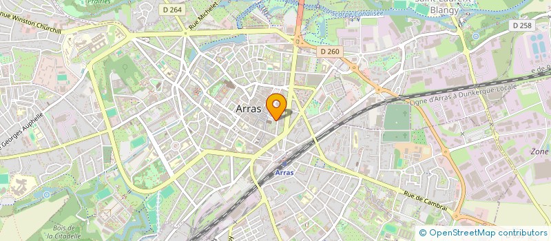 localisation de l'entreprise L'ANTRE O POTES à ARRAS