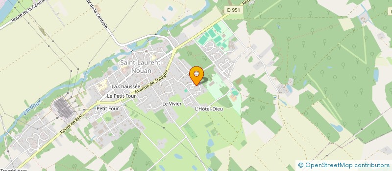 localisation de l'entreprise L'ANTRE OTAKU'IZ  SAINT-LAURENT-NOUAN