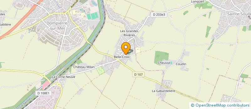 localisation de l'entreprise L'ANTRE RAIDS  DOMPIERRE-SUR-MER