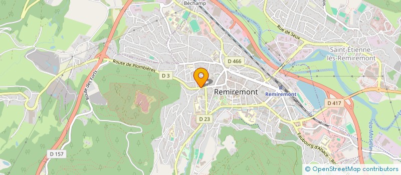 localisation de l'entreprise L APARTE à REMIREMONT