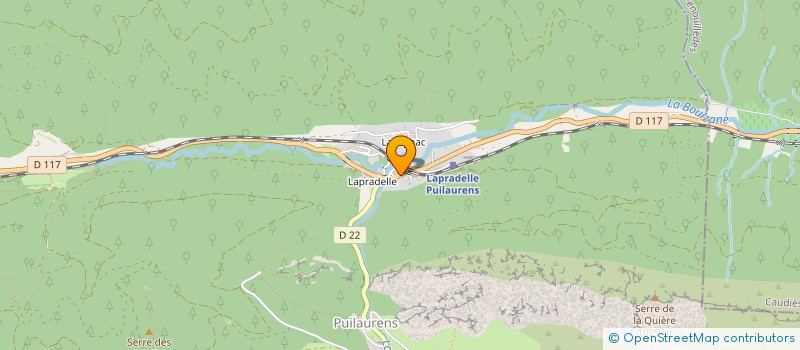 localisation de l'entreprise L'APARTE  PUILAURENS