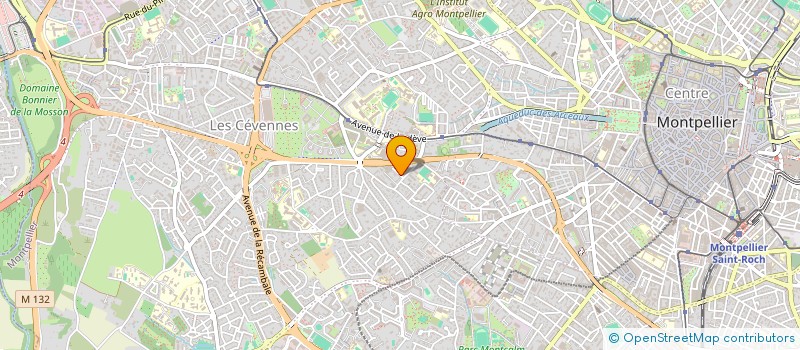 localisation de l'entreprise L APARTHEATRE à MONTPELLIER