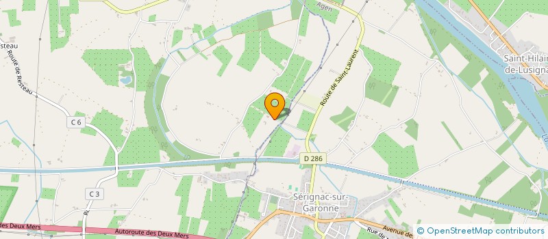 localisation de l'entreprise L'APE...GNAC  MONTESQUIEU