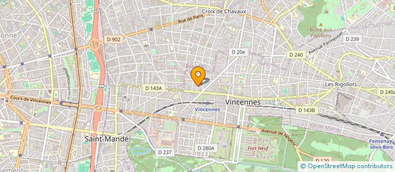 localisation de l'entreprise L'APERO à VINCENNES