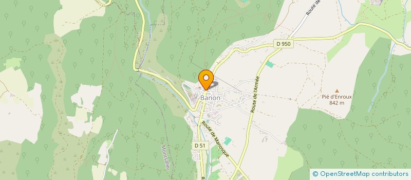 localisation de l'entreprise L'APEROTE à BANON