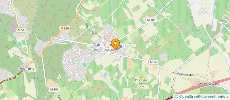 localisation de l'entreprise L'APEYRAN  SAINT-GENIES-DES-MOURGUES