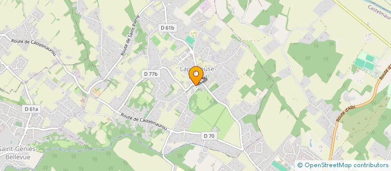 localisation de l'entreprise L APEYRO GARDEN  LAPEYROUSE-FOSSAT