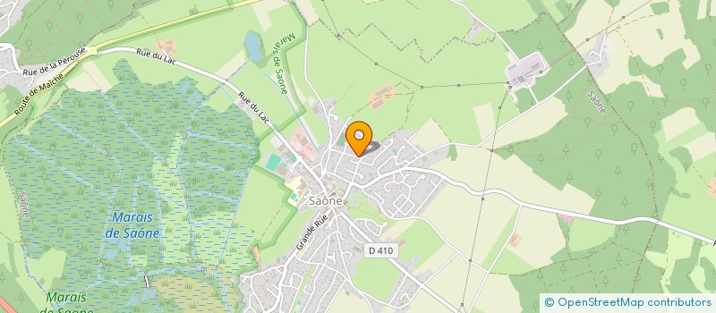 localisation de l'entreprise L'API BRASSERIE  SAONE