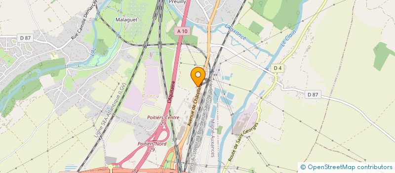 localisation de l'entreprise L'APLOMB RENOV à MIGNE-AUXANCES